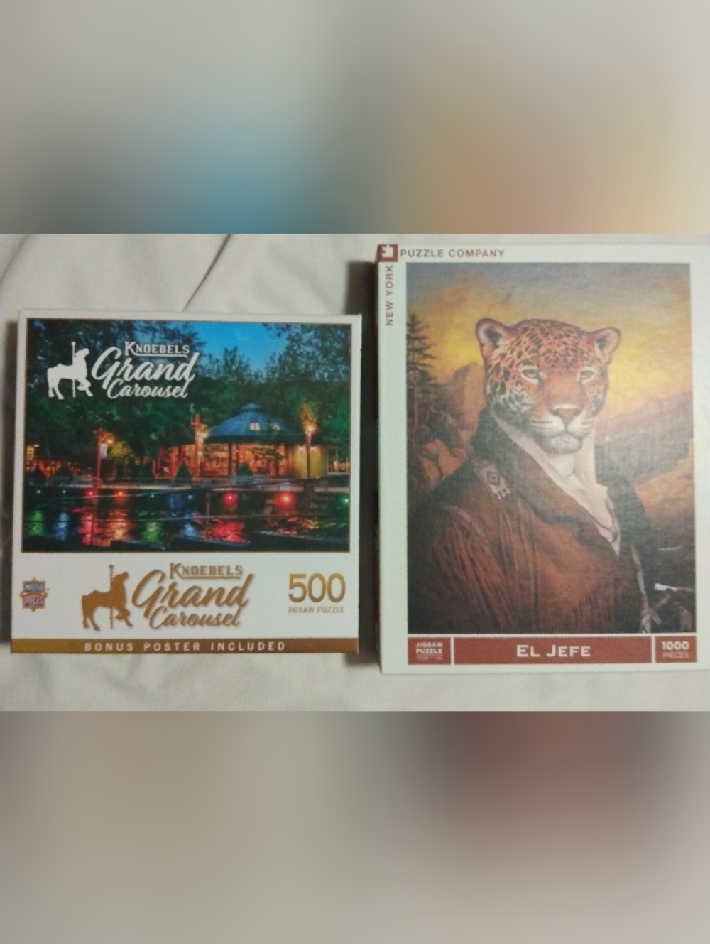 500 & 1000 Piece Jigsaw Puzzles
